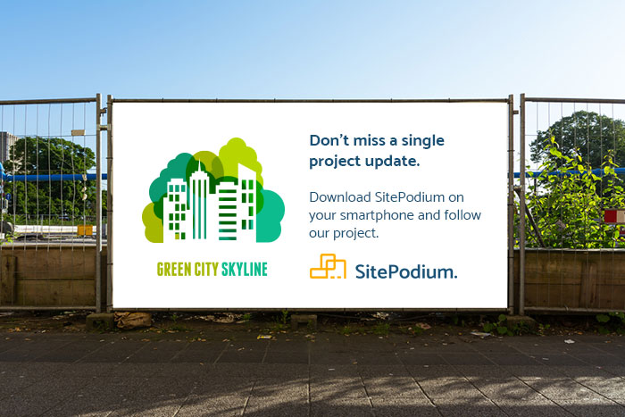 SitePodium construction banner