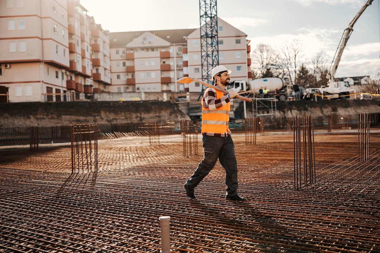 Communication at construction site